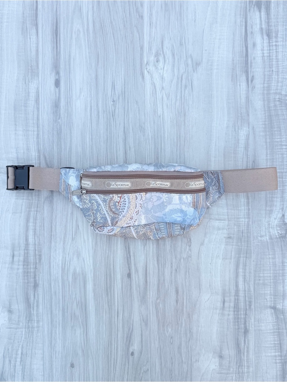 LeSportsac nylon paisley belt bag